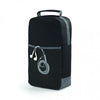 BagBase Black Athleisure Sports Shoe/Accessory Bag