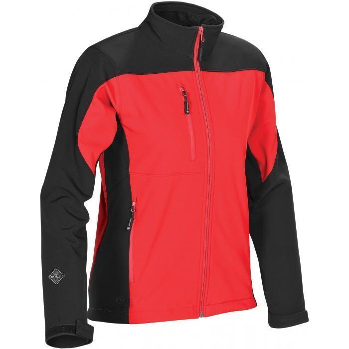 Stormtech Women's Stadium Red/Black Edge Softshell