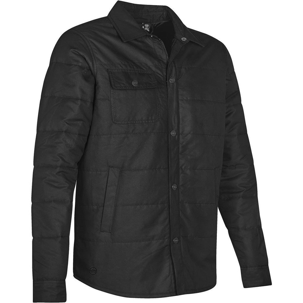 Stormtech Men's Black Brooklyn Quilted Jacket