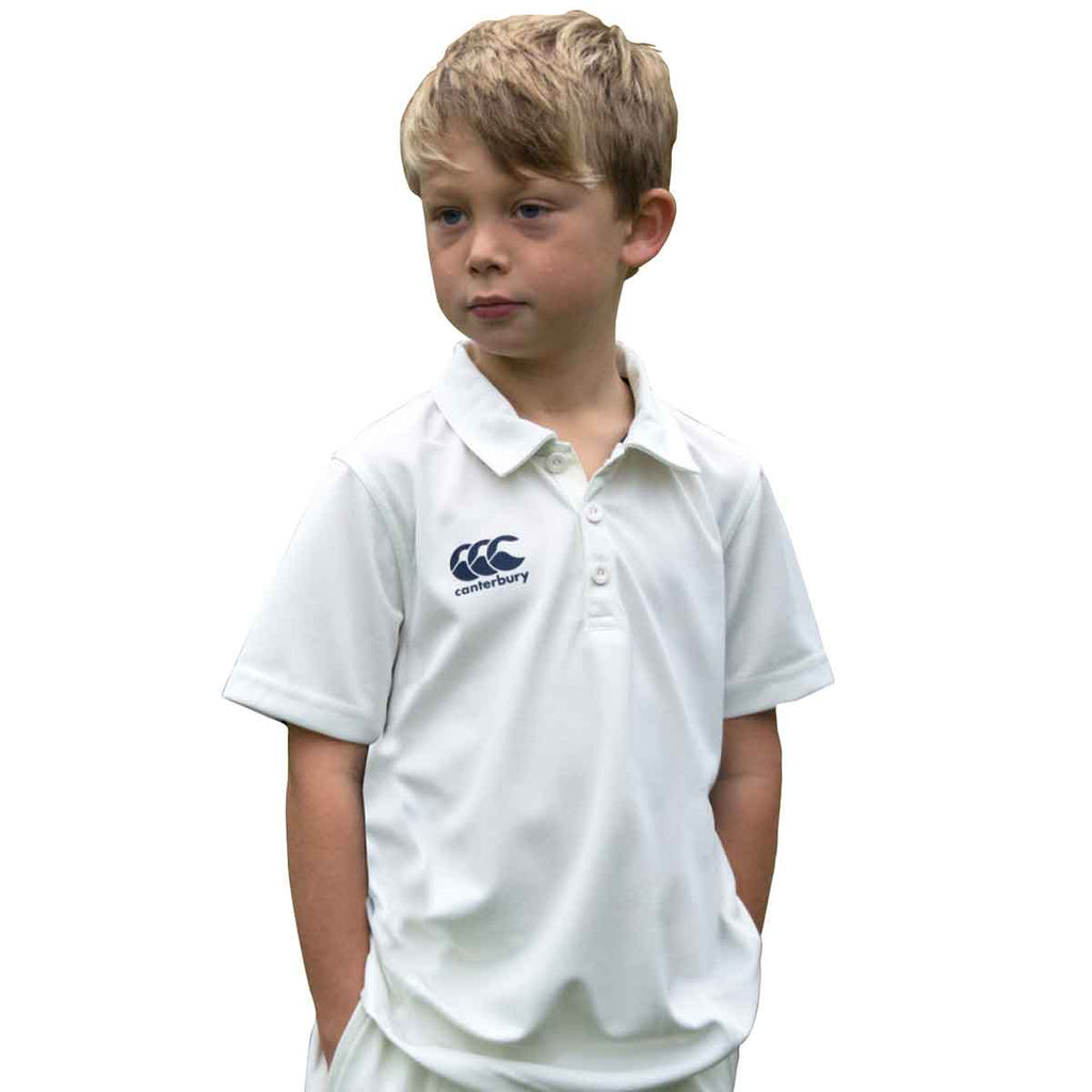 Canterbury Youth Cream Cricket Shirt