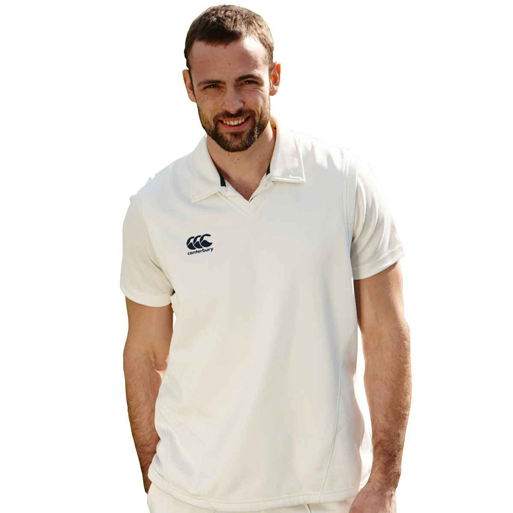 Canterbury Men's Cream Cricket Overshirt