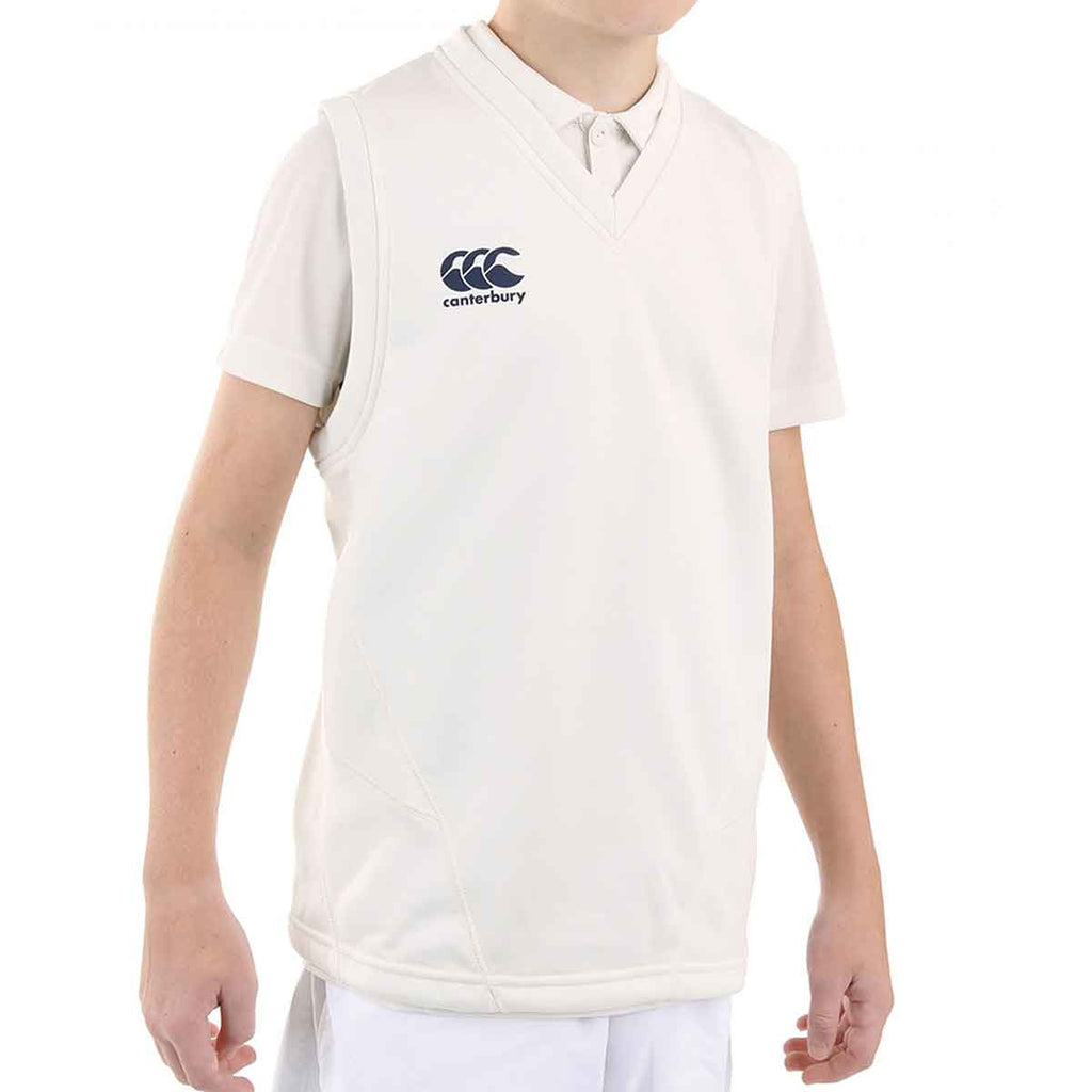 Canterbury Youth Cream Cricket Overshirt