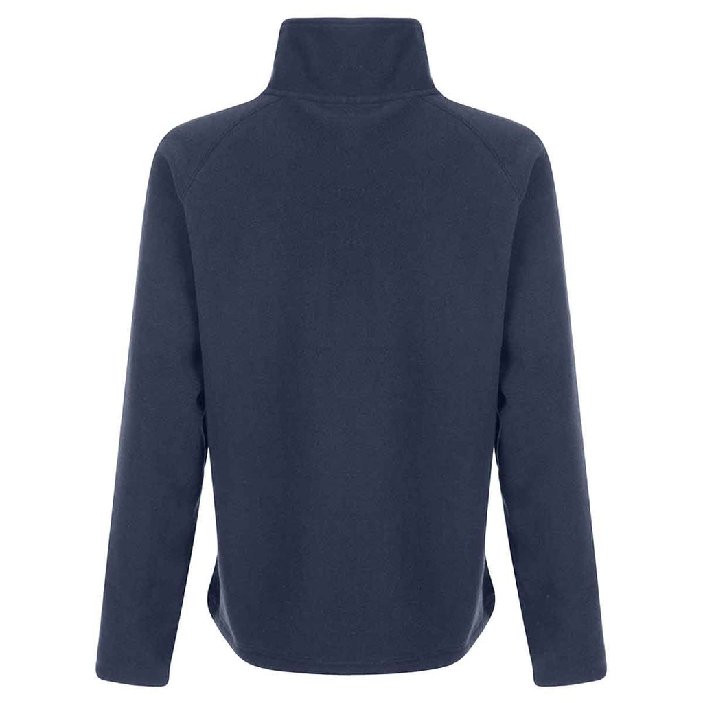 Canterbury Women's Navy/White Team Zip Neck Micro Fleece
