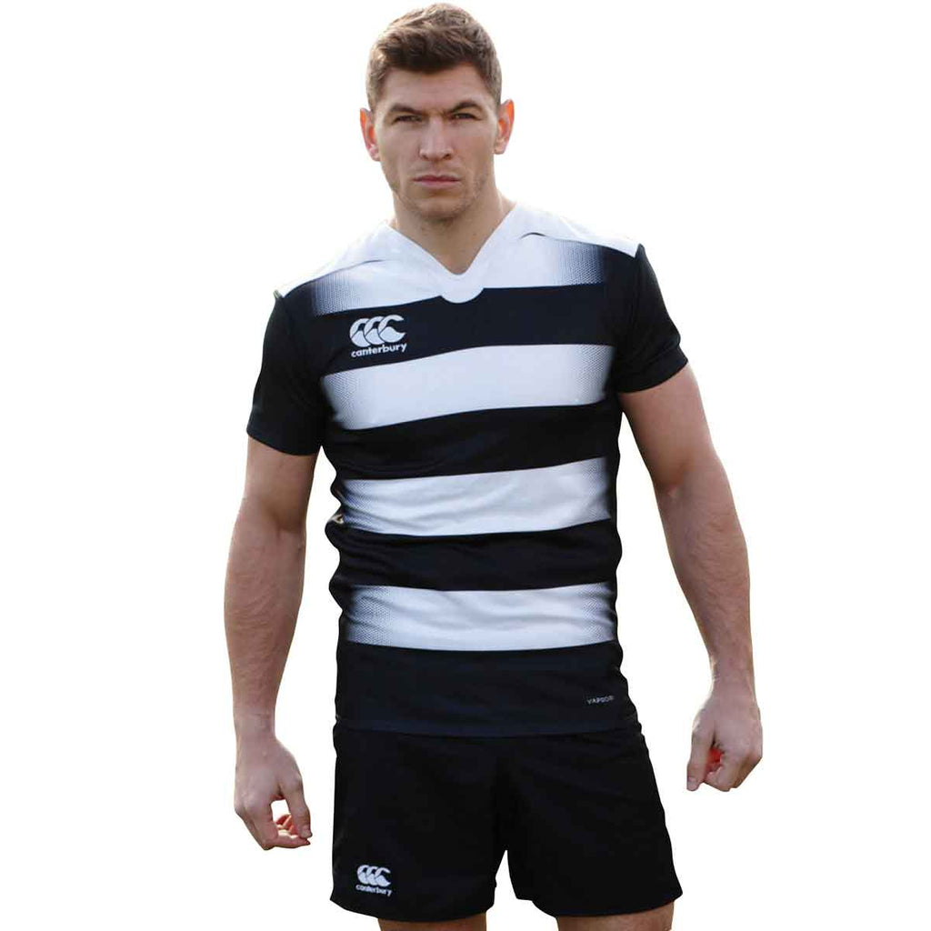 Canterbury Men's Black/White Challenge Hooped Jersey