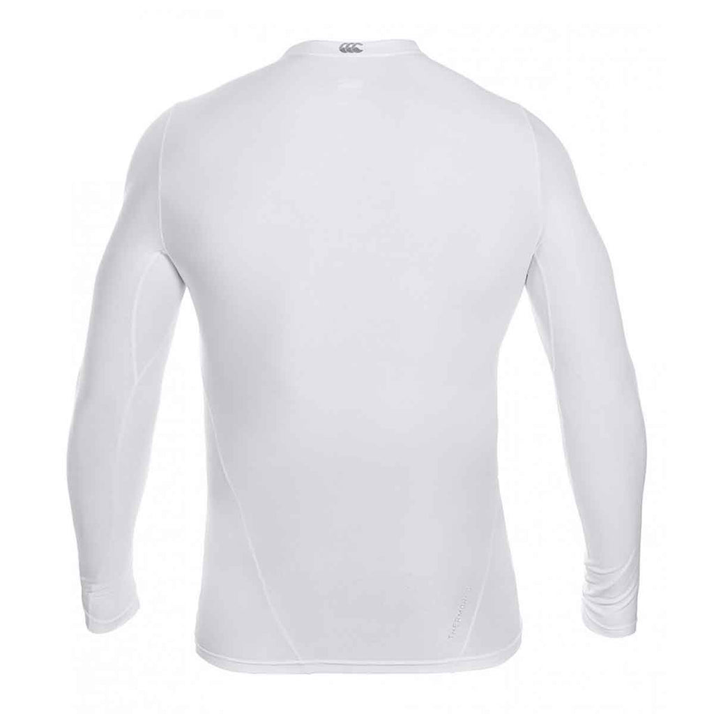 Canterbury Men's White ThermoReg Long Sleeve Base Layer