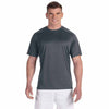 Champion Men's Black Heather Vapor 4-Ounce T-Shirt