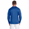 Champion Men's Athletic Royal Heather Vapor 4-Ounce Long-Sleeve T-Shirt