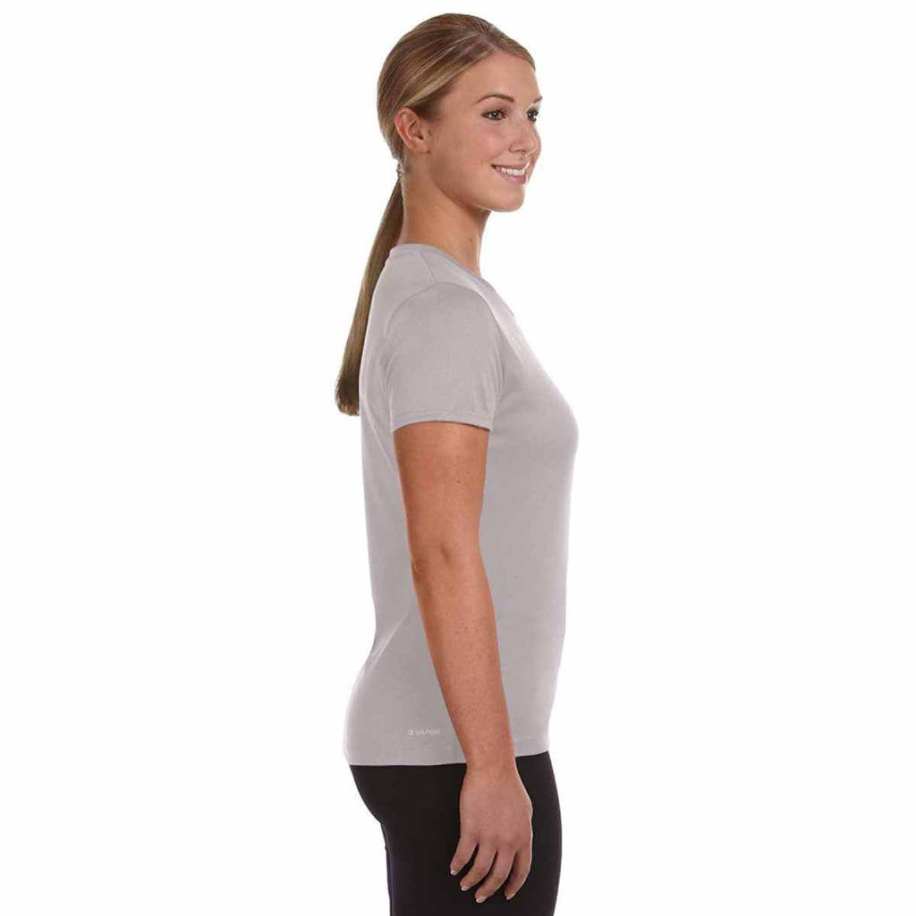 Champion Women's Slate Grey Heather Vapor 4-Ounce T-Shirt