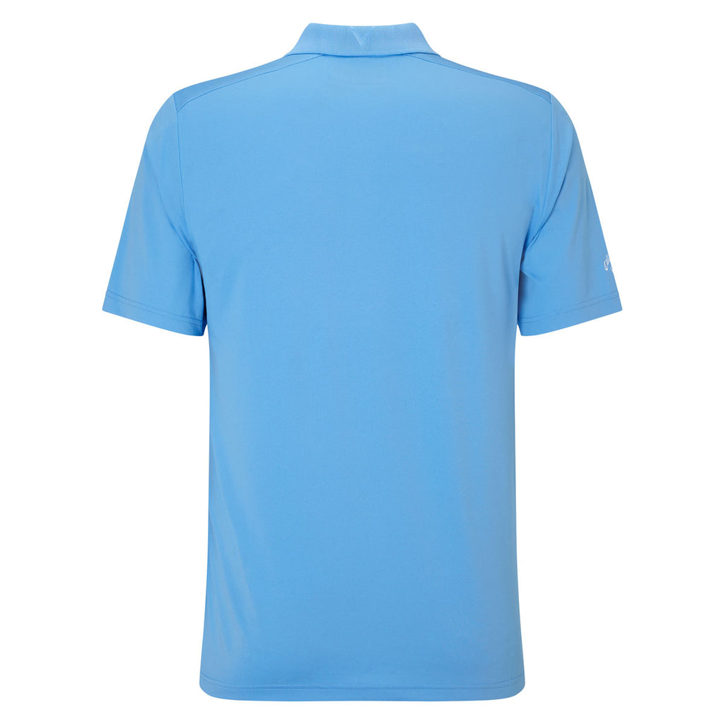 Callaway Men's Marina Blue Hex Opti-Stretch Polo