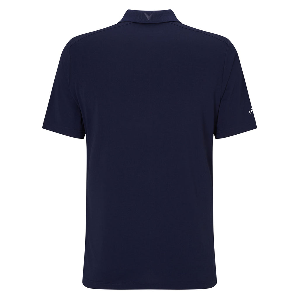 Callaway Men's Peacoat Hex Opti-Stretch Polo