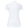 Callaway Women's Bright White Micro Hex Polo