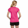 Champion Women's Wow Pink Double Dry 4.1-Ounce V-Neck T-Shirt
