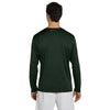 Champion Men's Double Dry Dark Green L/S Performance T-Shirt