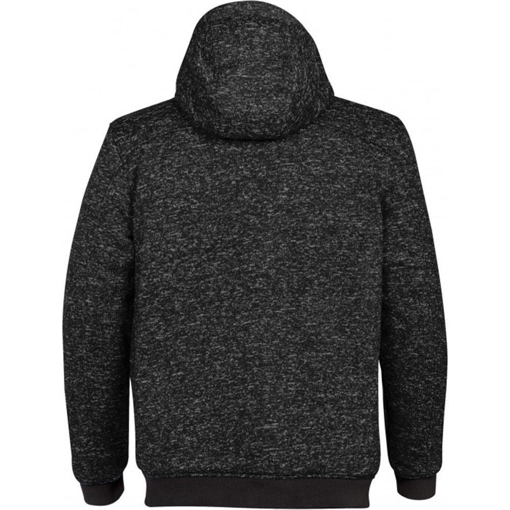 Stormtech Men's Carbon Heather/Black Donegal Reversible Hoody