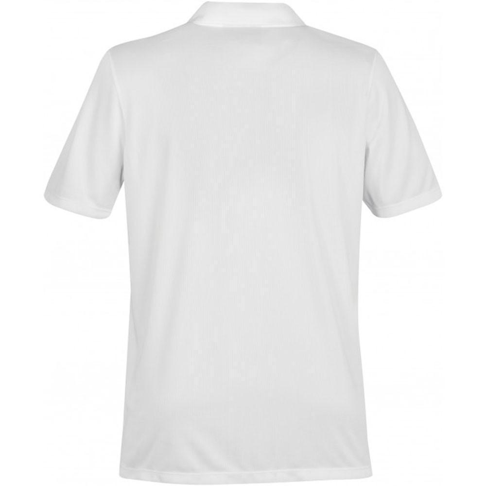 Stormtech Men's White/Black Edge Polo