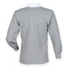 Front Row Men's Heather/White Classic Rugby Shirt