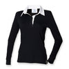 fr101-front-row-women-black-polo