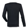 Front Row Men's Black Premium Superfit Rugby Shirt