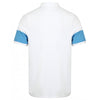 Front Row Men's Marine/White Contrast Stretch Pique Polo Shirt