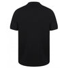 Front Row Men's Navy/White Stand Collar Stretch Polo Shirt