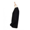 Front Row Men's Black Cable Knit Crew Neck Jumper