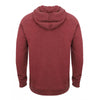 Front Row Men's Burgundy Marl French Terry Hoodie