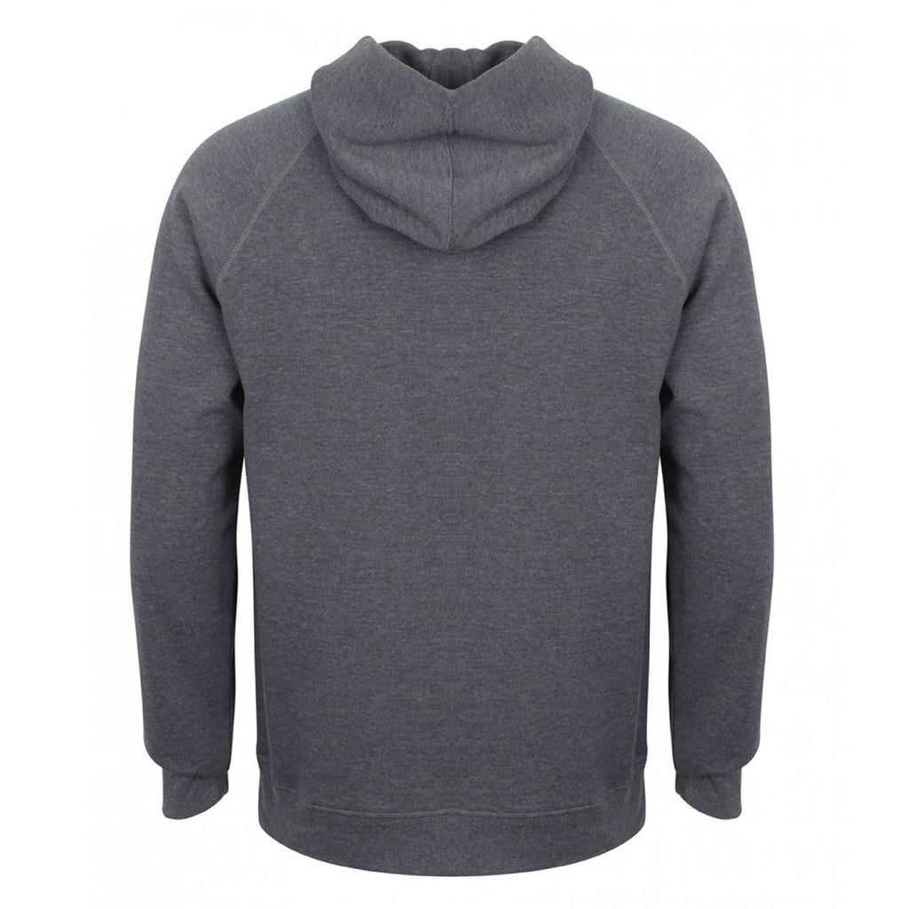 Front Row Men's Charcoal Marl French Terry Hoodie