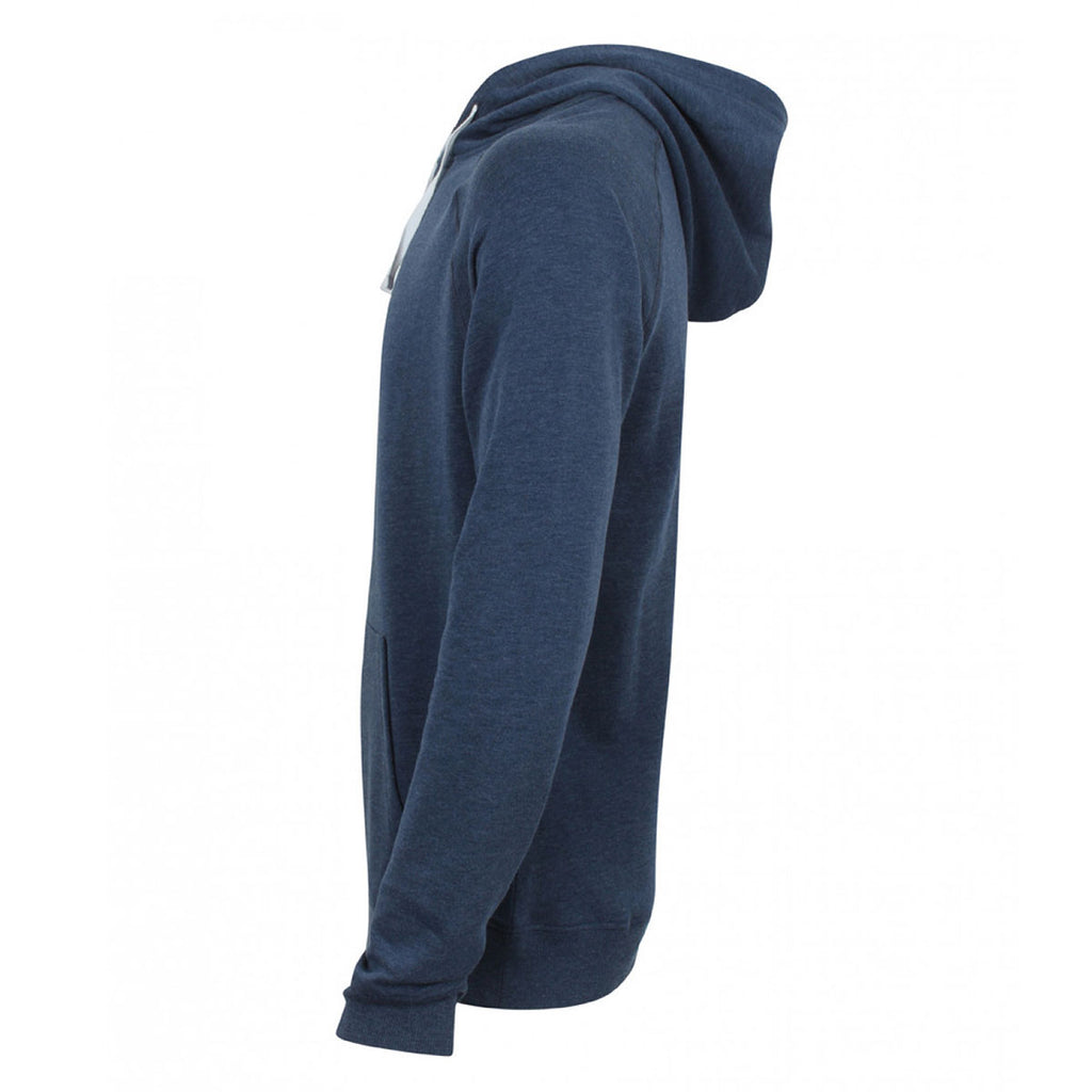 Front Row Men's Navy Marl French Terry Hoodie