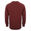 Front Row Men's Burgundy Marl French Terry Sweatshirt