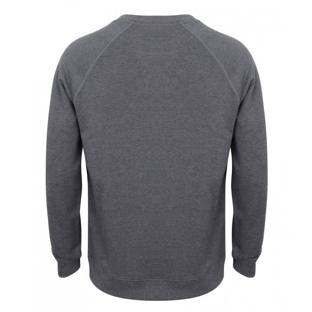 Front Row Men's Charcoal Marl French Terry Sweatshirt