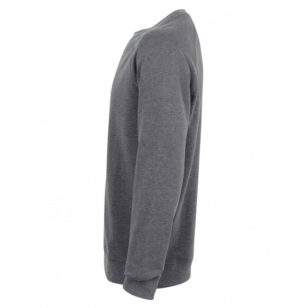 Front Row Men's Charcoal Marl French Terry Sweatshirt