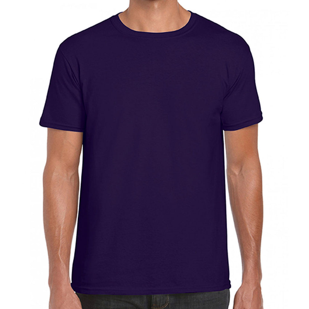 Gildan Men's Blackberry SoftStyle Ringspun T-Shirt