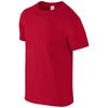 Gildan Men's Cherry Red SoftStyle Ringspun T-Shirt