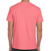 Gildan Men's Coral Silk SoftStyle Ringspun T-Shirt