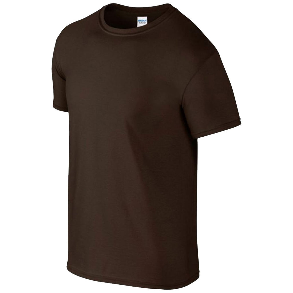 Gildan Men's Dark Chocolate SoftStyle Ringspun T-Shirt