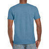 Gildan Men's Heather Indigo SoftStyle Ringspun T-Shirt