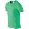 Gildan Men's Heather Irish Green SoftStyle Ringspun T-Shirt