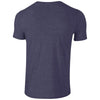 Gildan Men's Heather Navy SoftStyle Ringspun T-Shirt