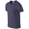 Gildan Men's Heather Navy SoftStyle Ringspun T-Shirt