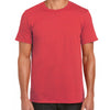 Gildan Men's Heather Red SoftStyle Ringspun T-Shirt