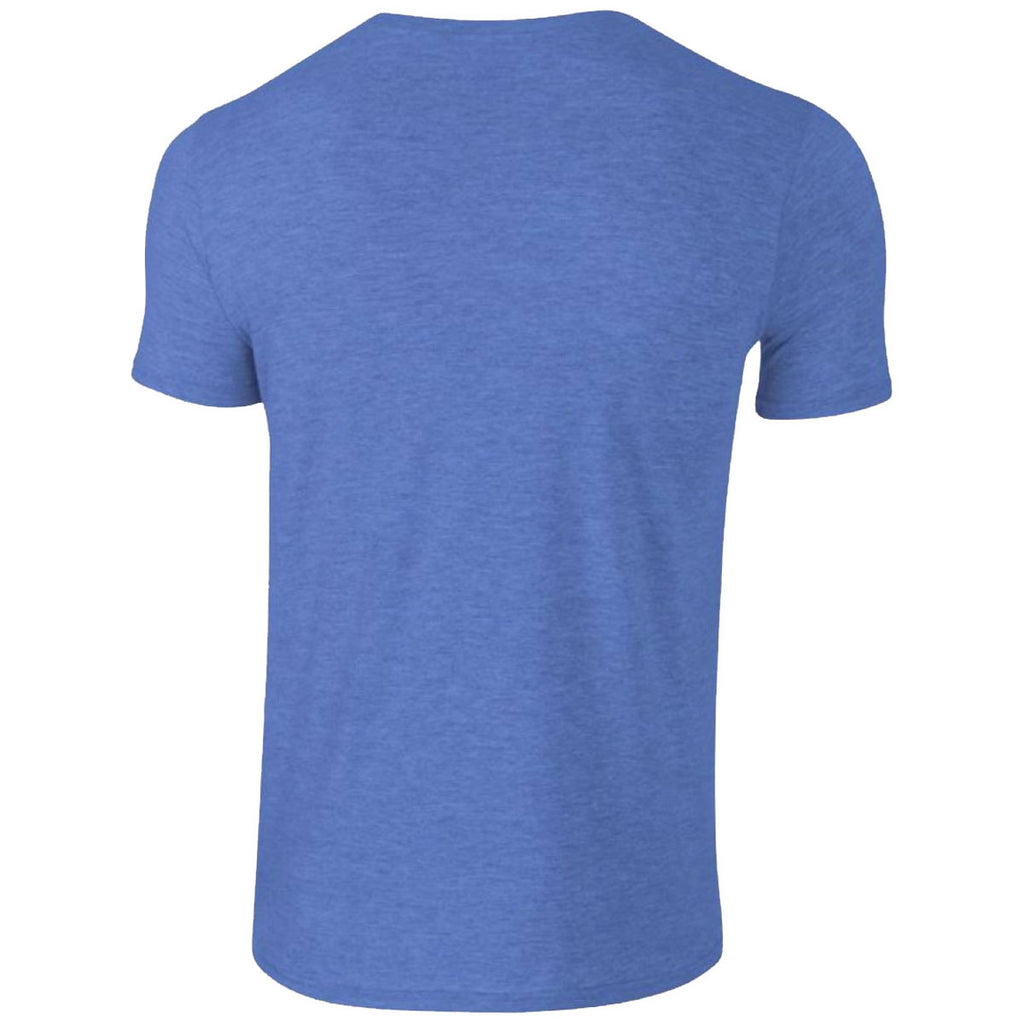 Gildan Men's Heather Royal SoftStyle Ringspun T-Shirt