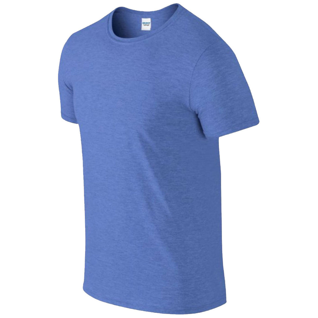 Gildan Men's Heather Royal SoftStyle Ringspun T-Shirt