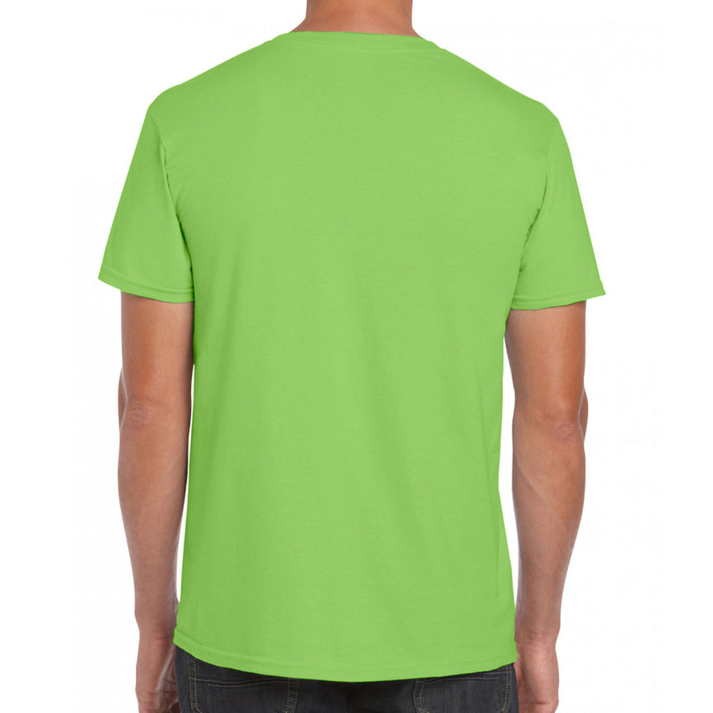 Gildan Men's Lime SoftStyle Ringspun T-Shirt