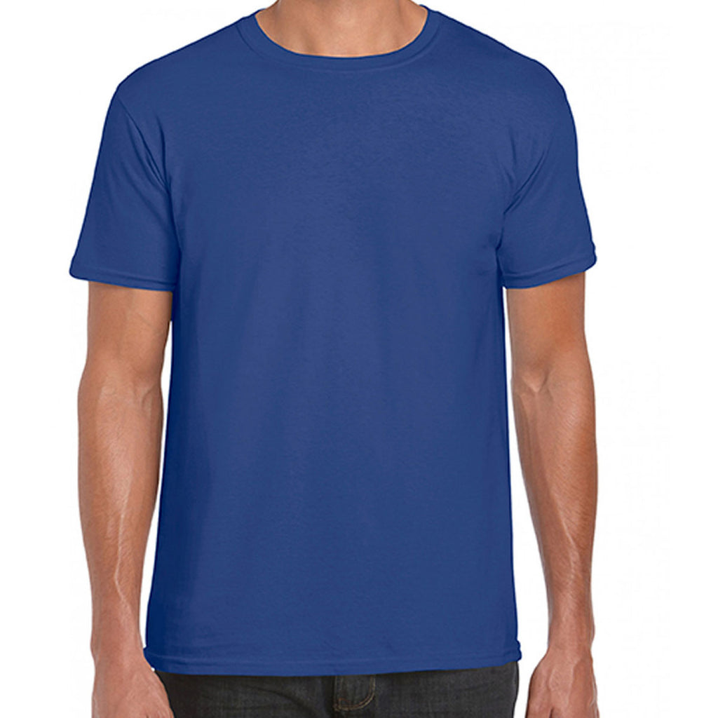 Gildan Men's Metro Blue SoftStyle Ringspun T-Shirt