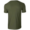 Gildan Men's Military Green SoftStyle Ringspun T-Shirt