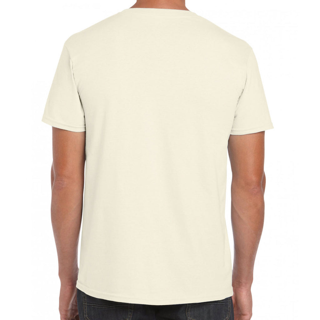 Gildan Men's Natural SoftStyle Ringspun T-Shirt