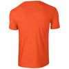 Gildan Men's Orange SoftStyle Ringspun T-Shirt