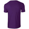 Gildan Men's Purple SoftStyle Ringspun T-Shirt