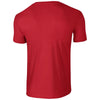 Gildan Men's Red SoftStyle Ringspun T-Shirt