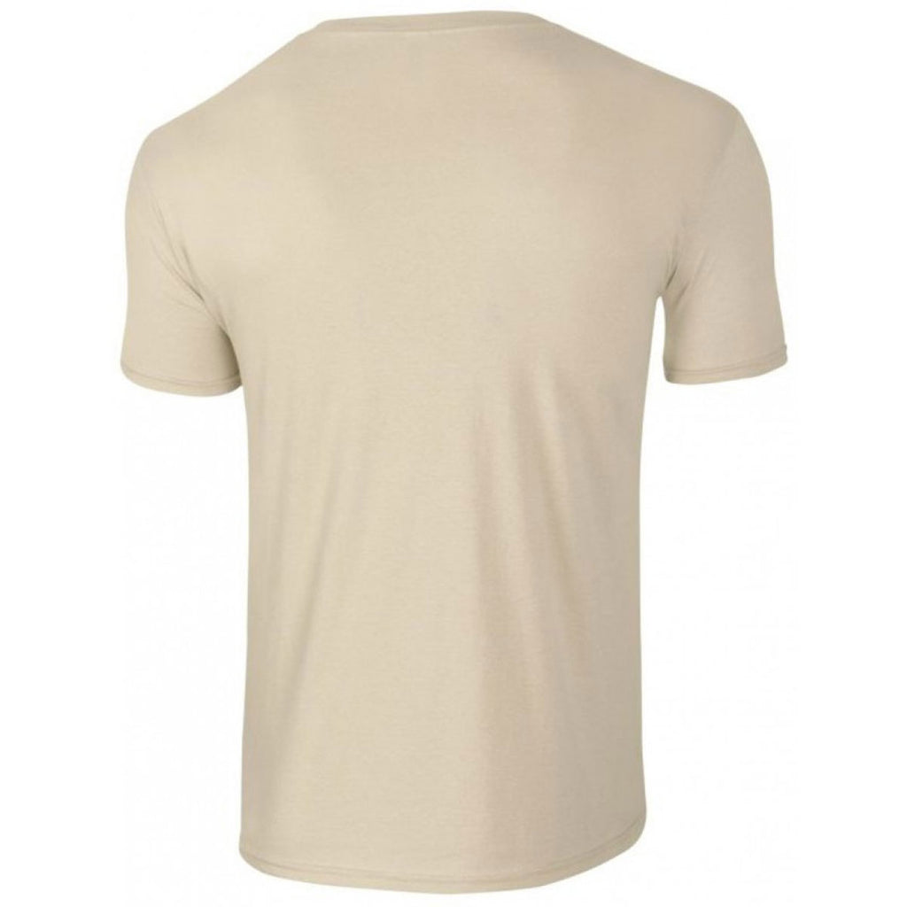 Gildan Men's Sand SoftStyle Ringspun T-Shirt
